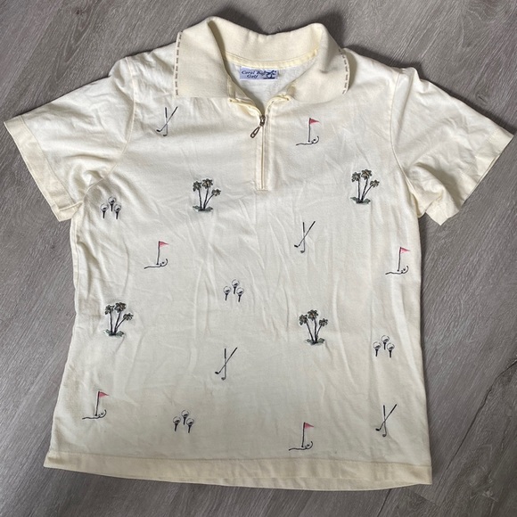 Coral Bay Golf Women’s Embroidered Polo - Picture 2 of 6